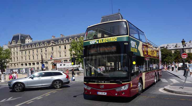Big Bus Paris Anhui Ankai E23